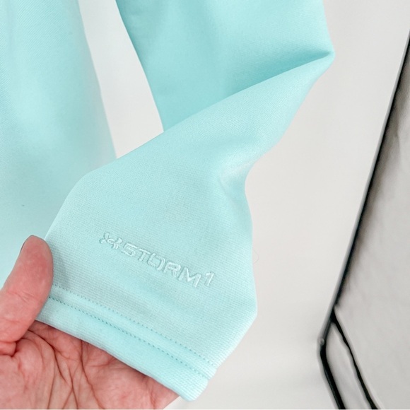 Tiffany Blue Under Armour hoodie - Picture 4 of 5